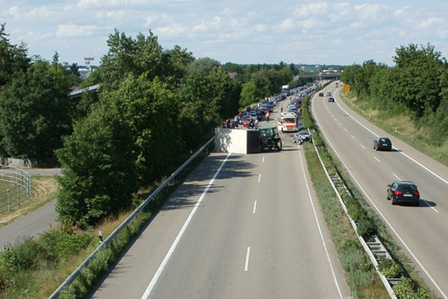 cómo actuar correctamente en caso de accidente de tráfico
